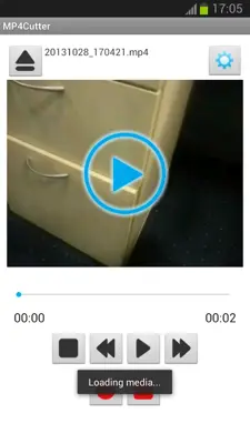 MP4 Cutter android App screenshot 0