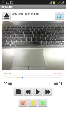 MP4 Cutter android App screenshot 2